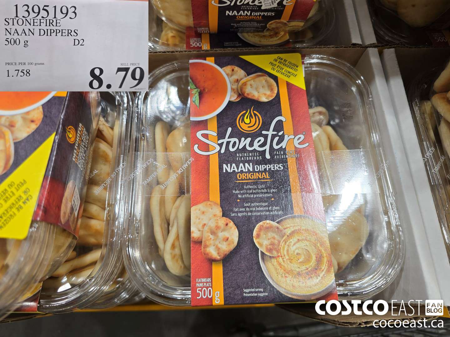 1395193 STONEFIRE NAAN DIPPERS 500 g $8.79