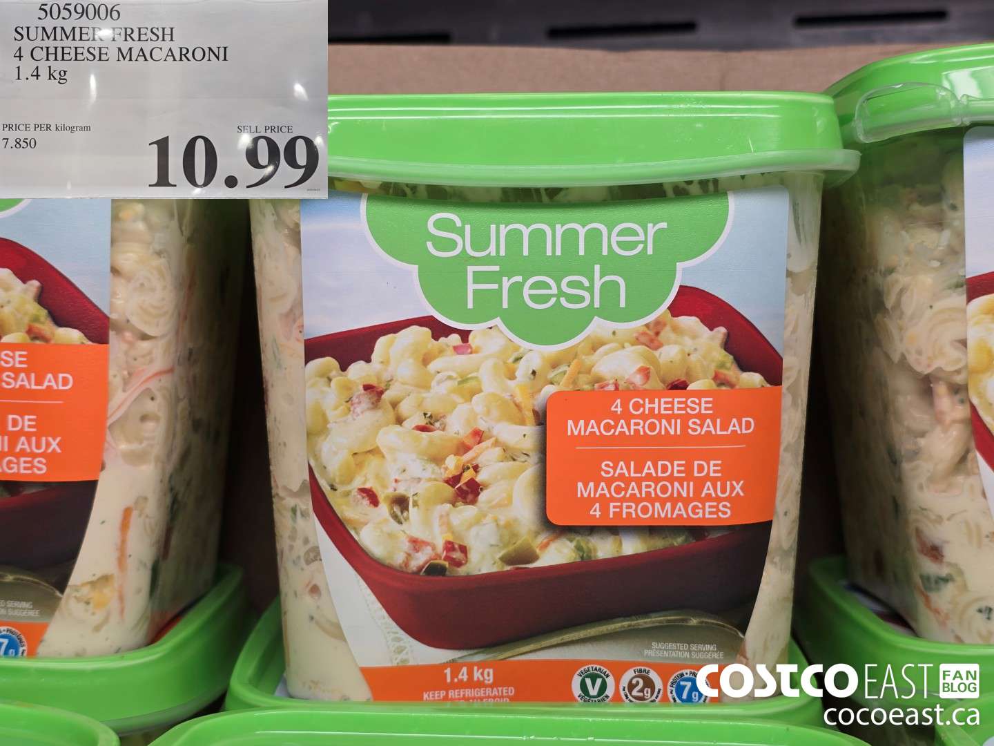 5059006 SUMMER FRESH 4 CHEESE MACARONI 1.4 kg $10.99