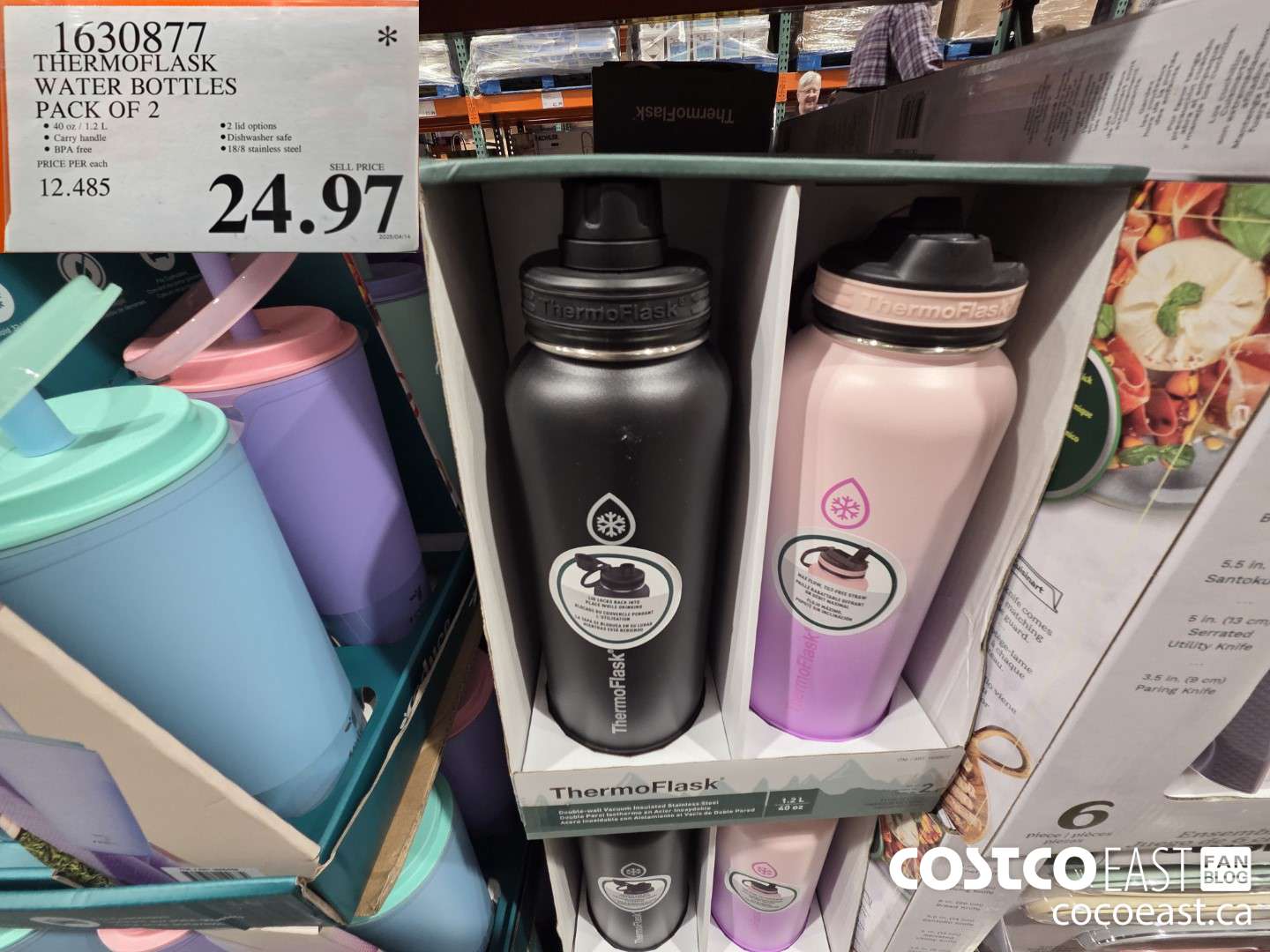 1630877 THERMOFLASK WATER BOTTLES PACK OF 2 $24.97