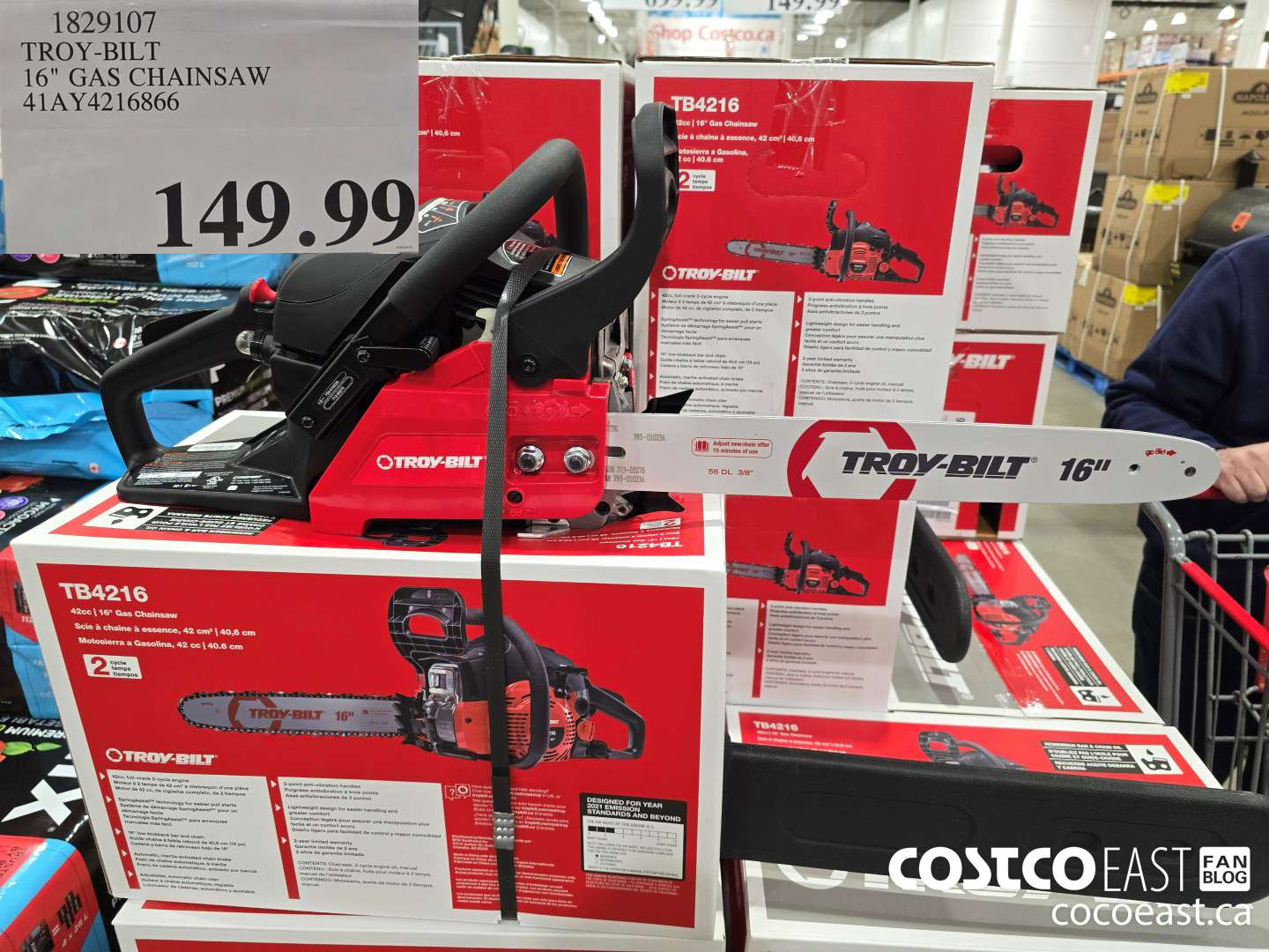 1829107 TROY-BILT 16