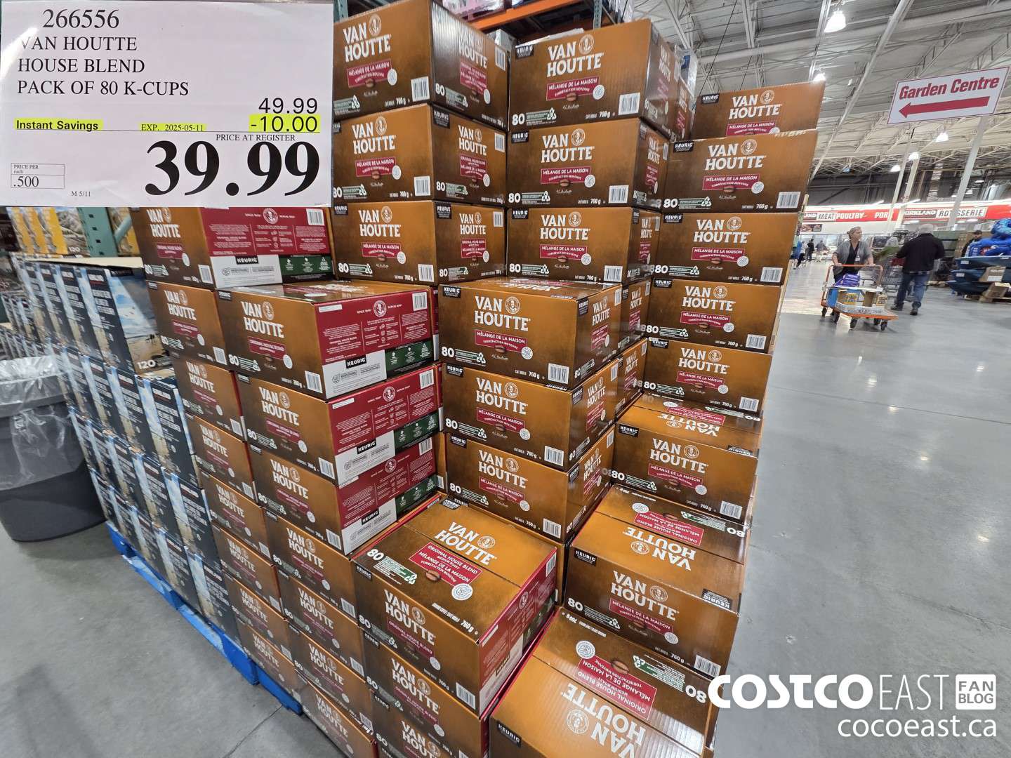 266556 VAN HOUTTE HOUSE BLEND PACK OF 80 K-CUPS ($10.00 INSTANT SAVINGS EXPIRES ON 2025-05-11) $39.99