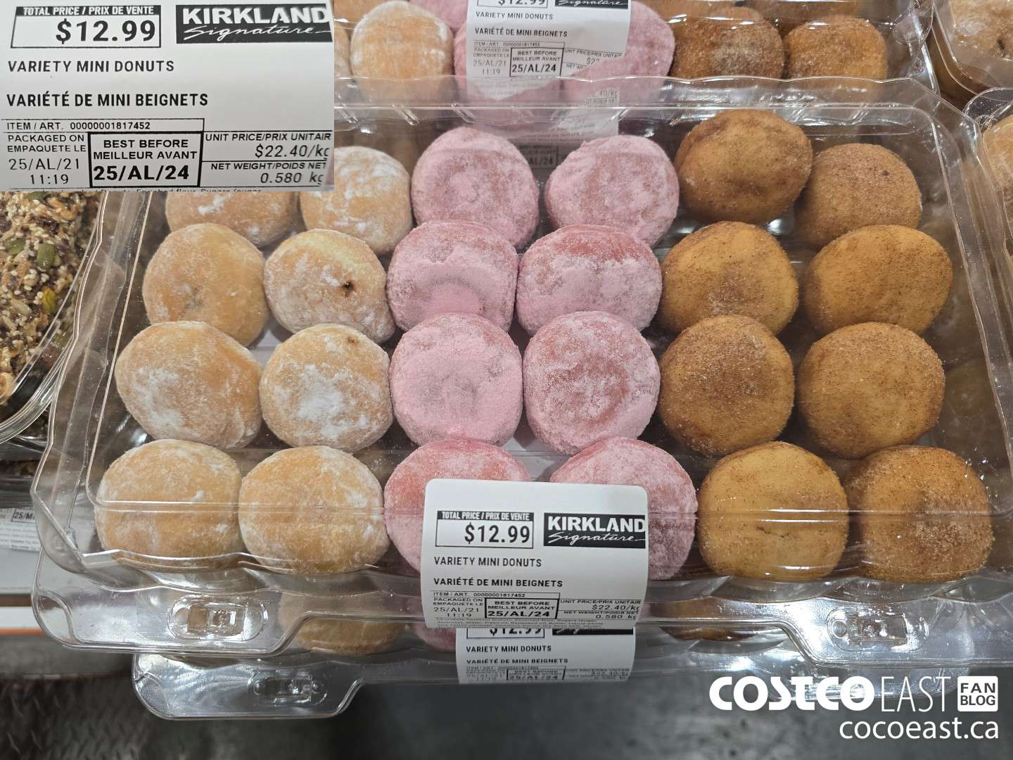 1817452 VARIETY MINI DONUTS $12.99