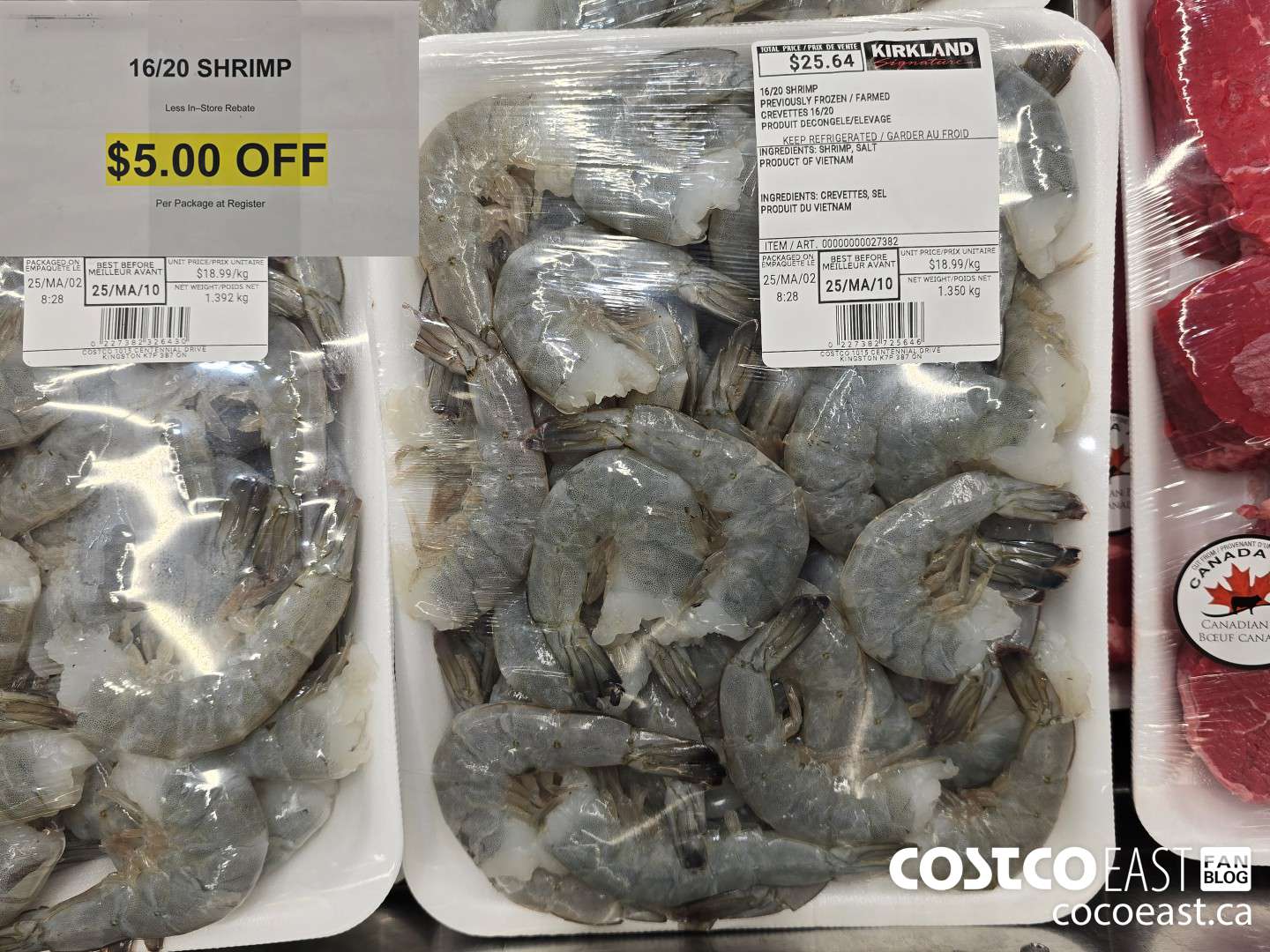 27382 16/20 SHRIMP ($5.00 INSTANT SAVINGS)