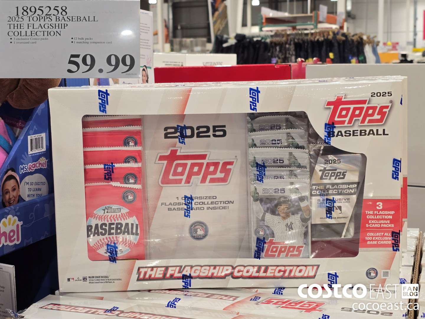 1895258 2025 TOPPS BASEBALL THE FLAGSHIP COLLECTION $59.99