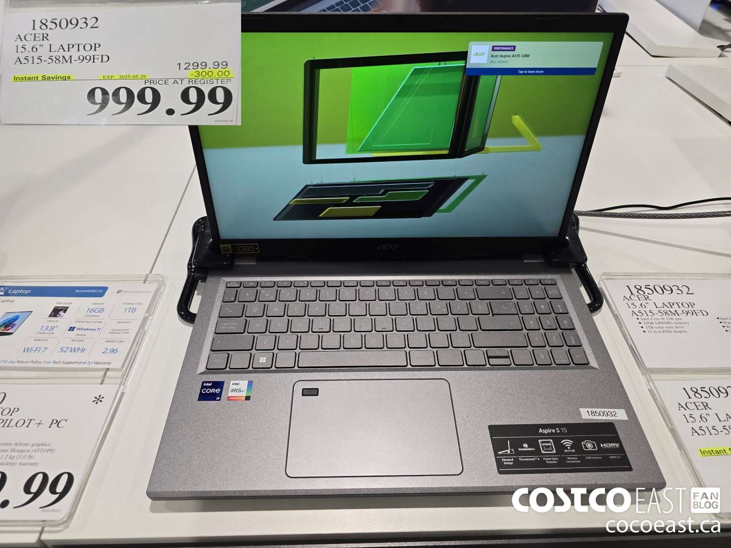 1850932 ACER 15.6