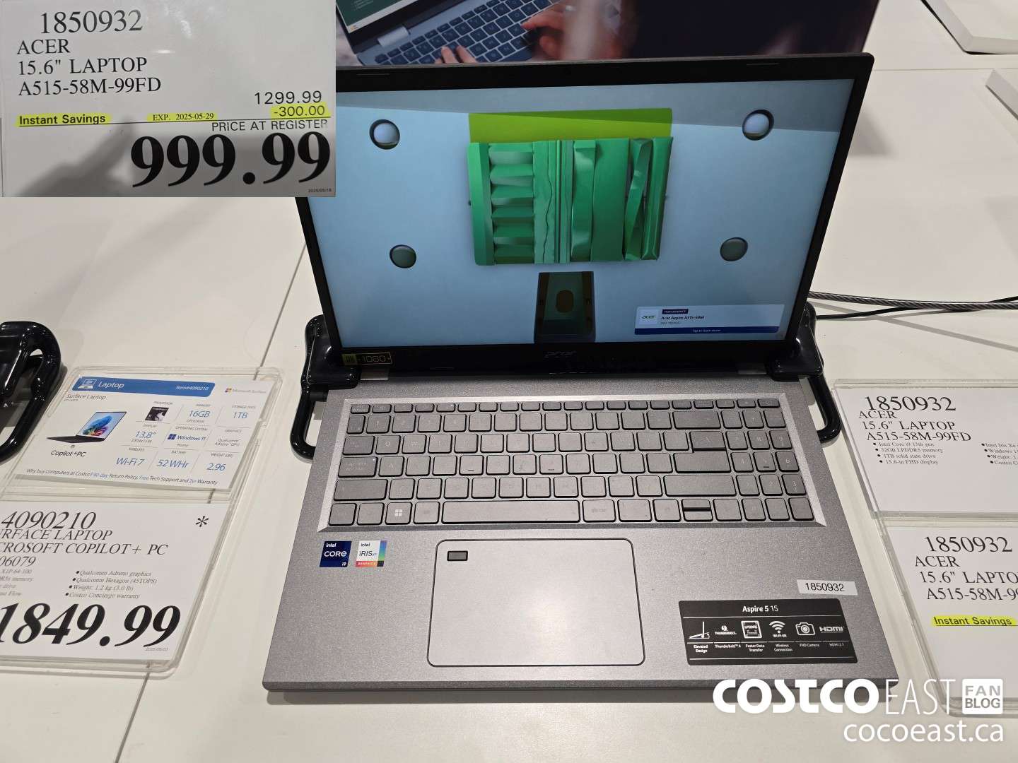 1850932 ACER 15.6