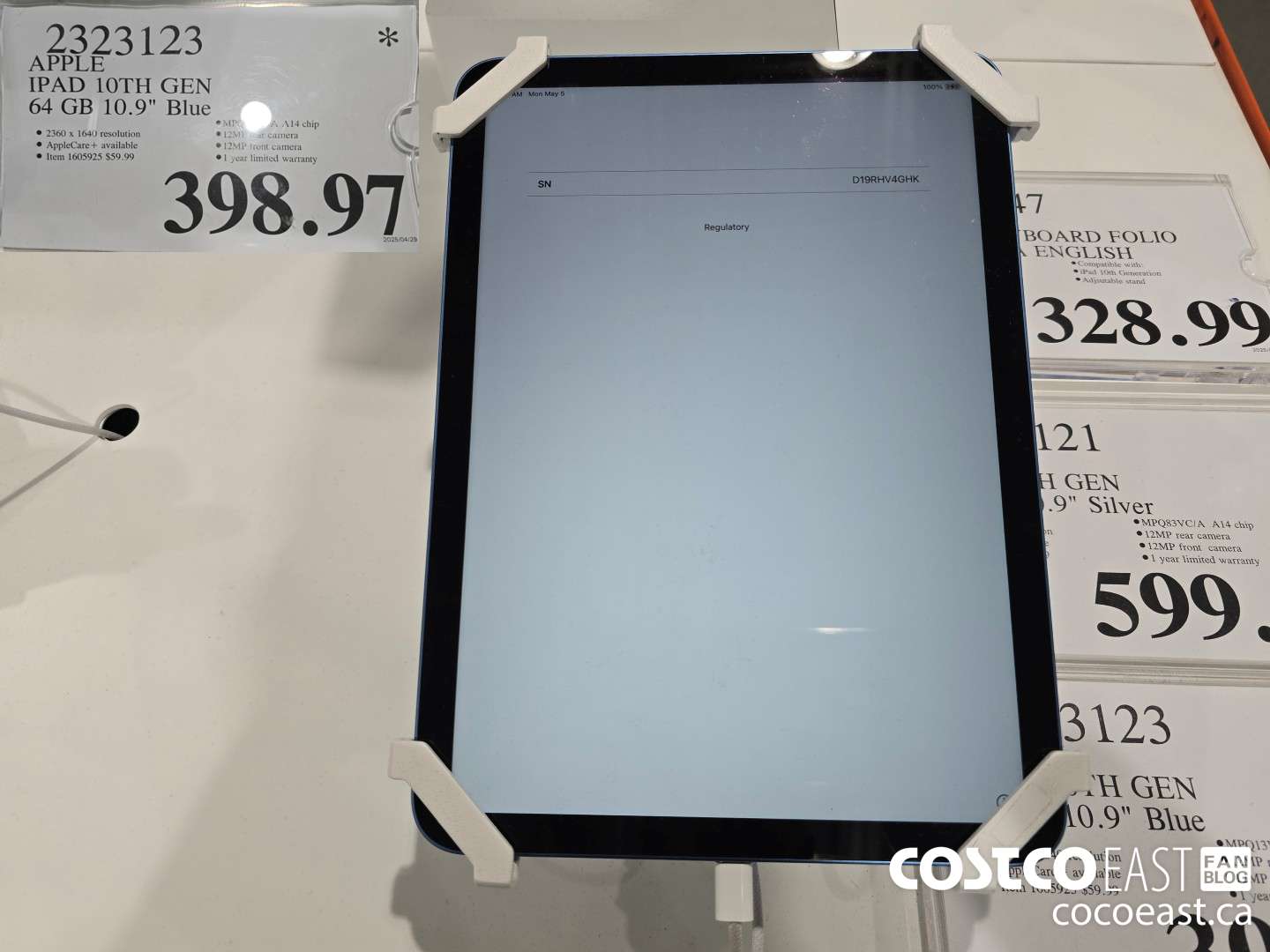 2323123 APPLE IPAD 10TH GEN 64 GB 10.9