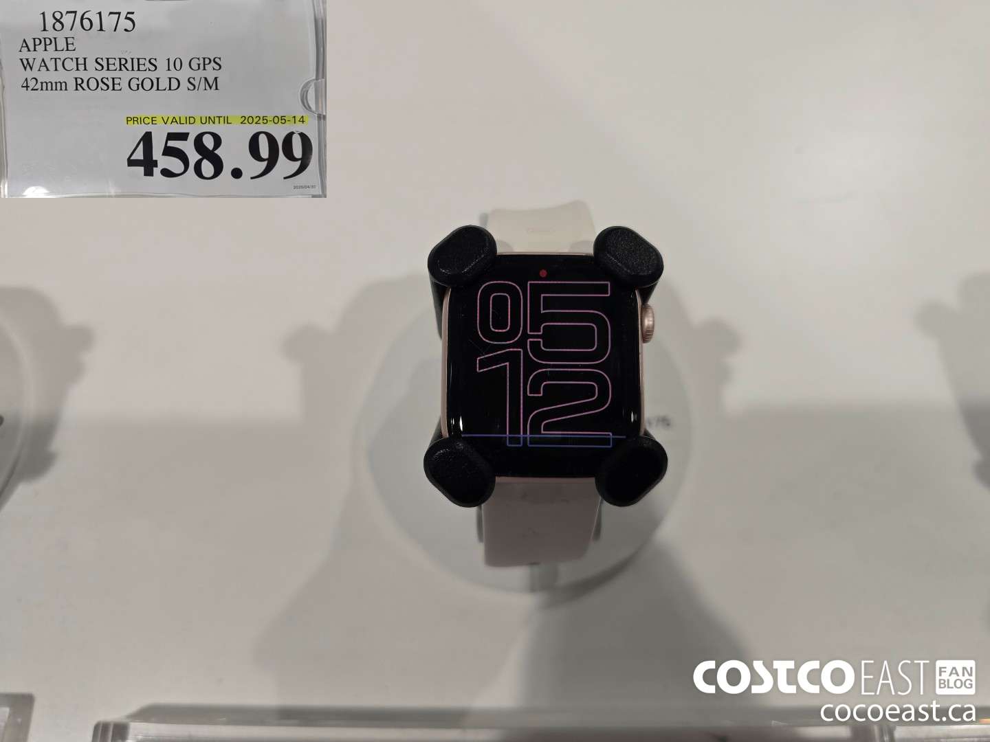 1876175 APPLE WATCH SERIES 10 GPS 42mm ROSE GOLD S/M $458.99