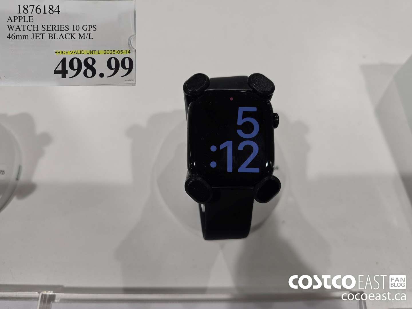 1876184 APPLE WATCH SERIES 10 GPS 46mm JET BLACK M/L $498.99