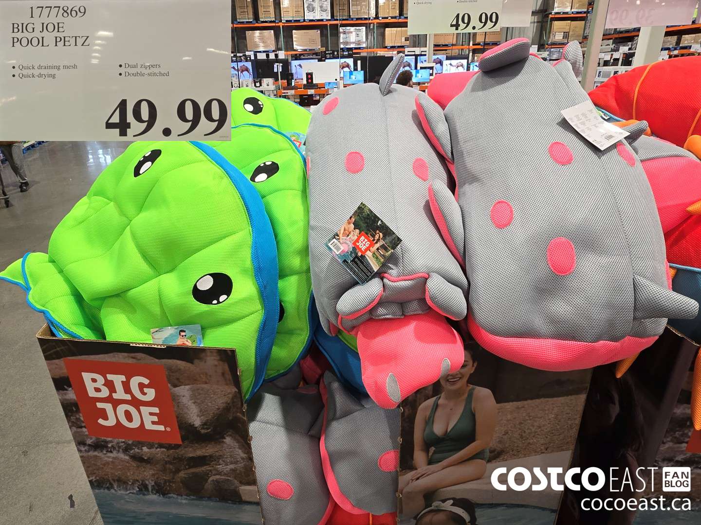 1777869 BIG JOE POOLE PETZ $49.99