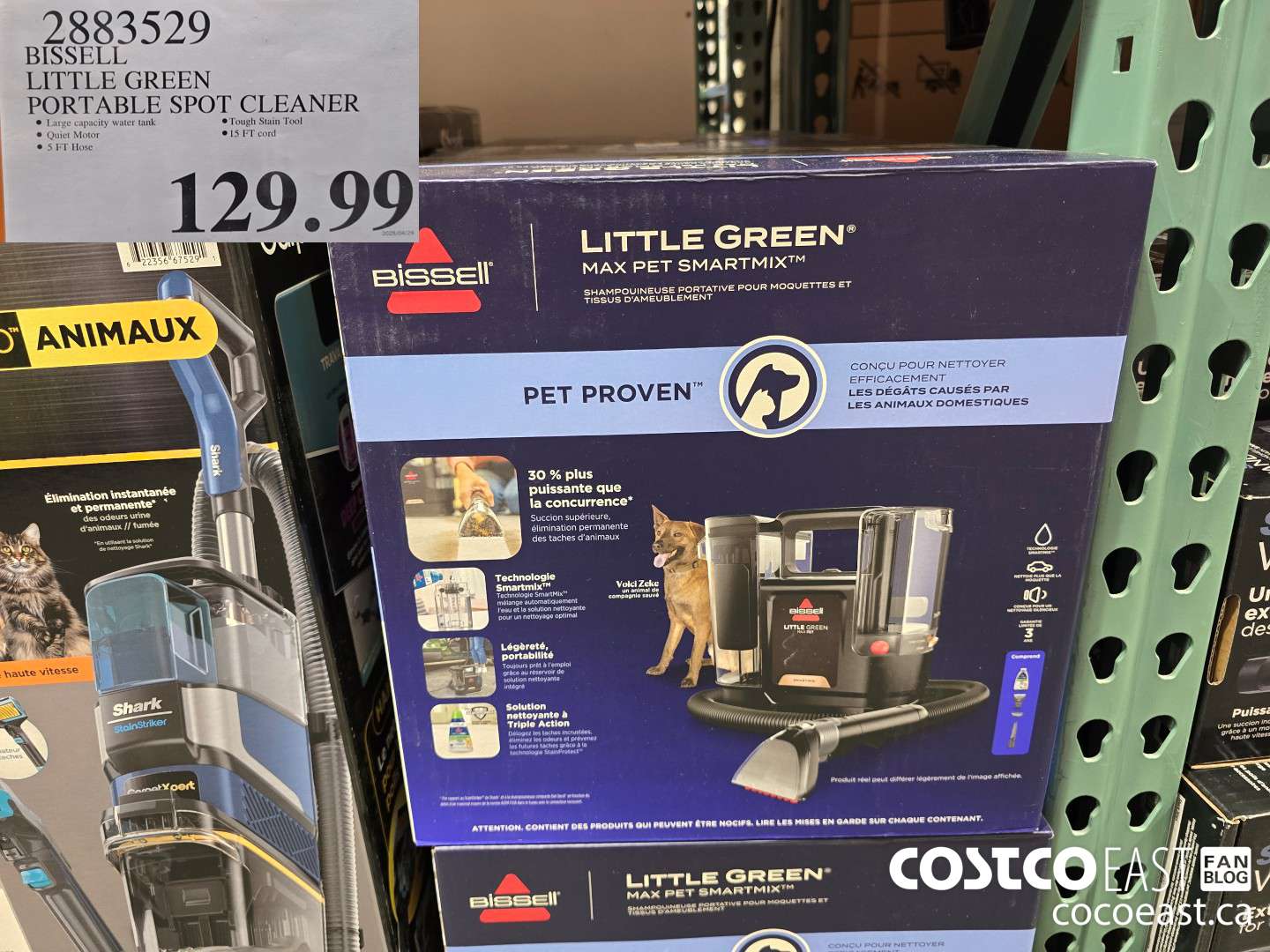 2883529 BISSELL LITTLE GREEN PORTABLE SPOT CLEANER $129.99