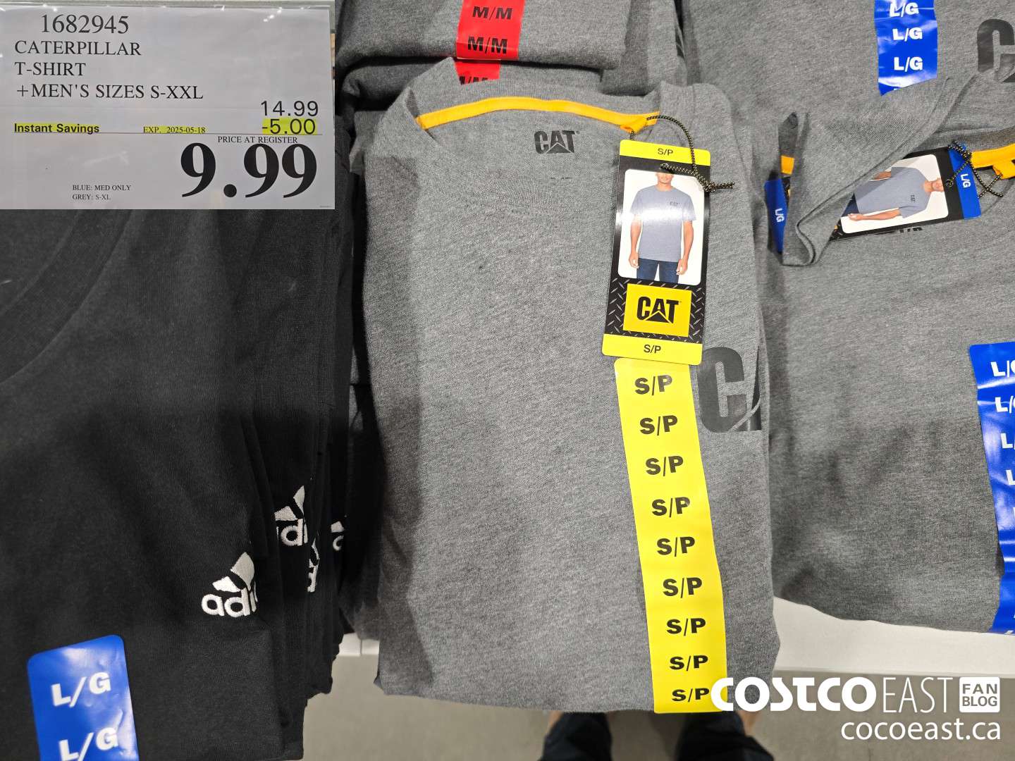 1682945 CATERPILLAR T-SHIRT +MEN'S SIZES S-XXL ($5.00 INSTANT SAVINGS EXPIRES ON 2025-05-18) $9.99