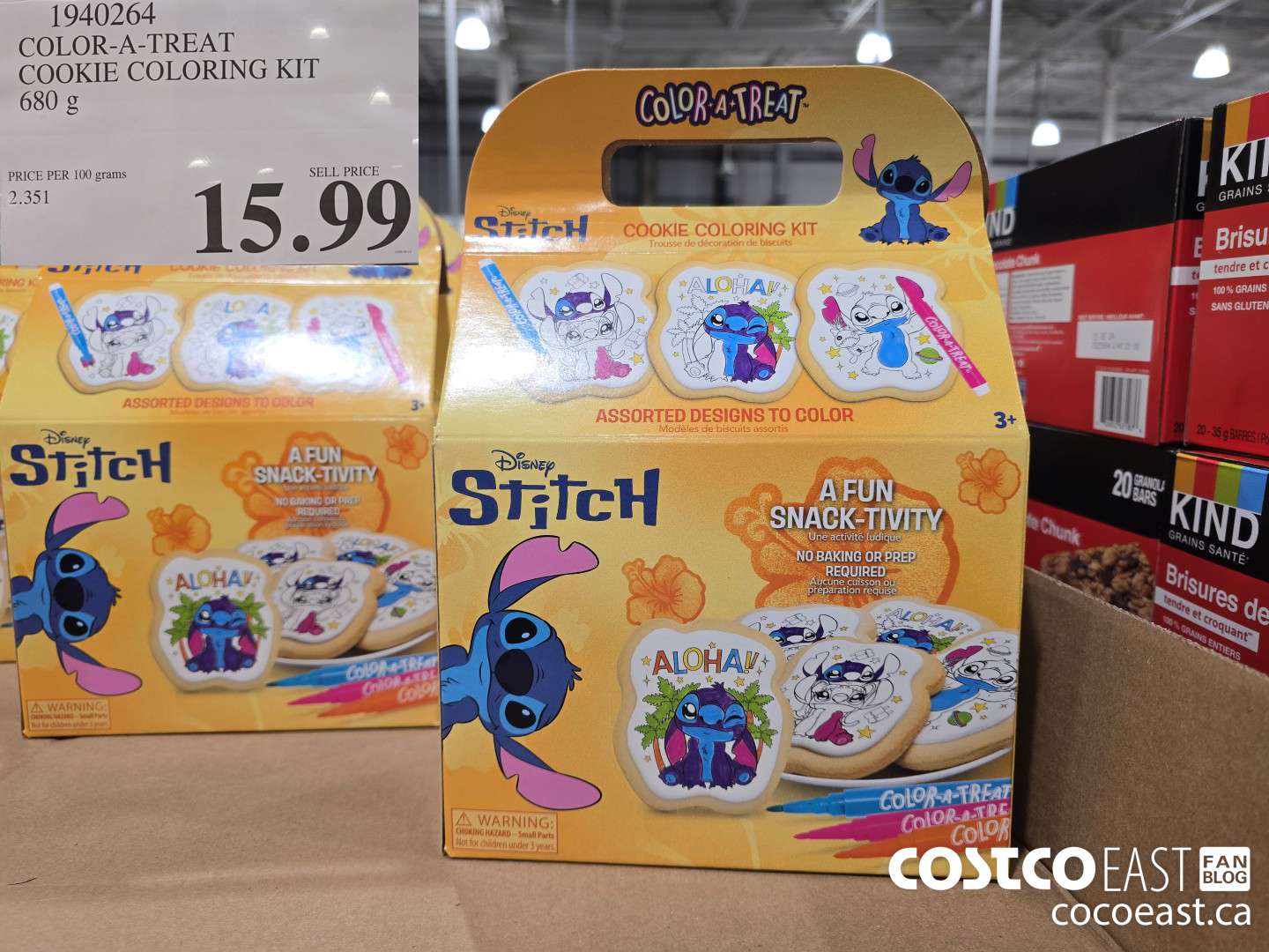 1940264 COLOR-A-TREAT COOKIE COLORING KIT 680 g $15.99