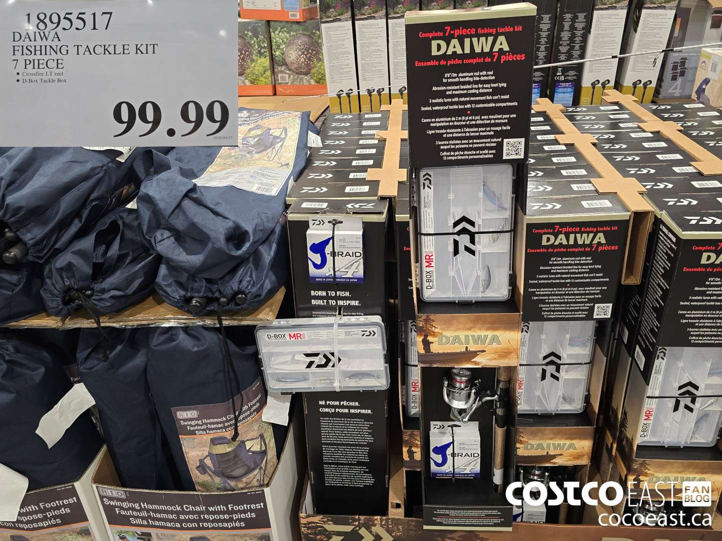 1895517 DAIWA FISHING TACKLE KIT 7 PIECE $99.99