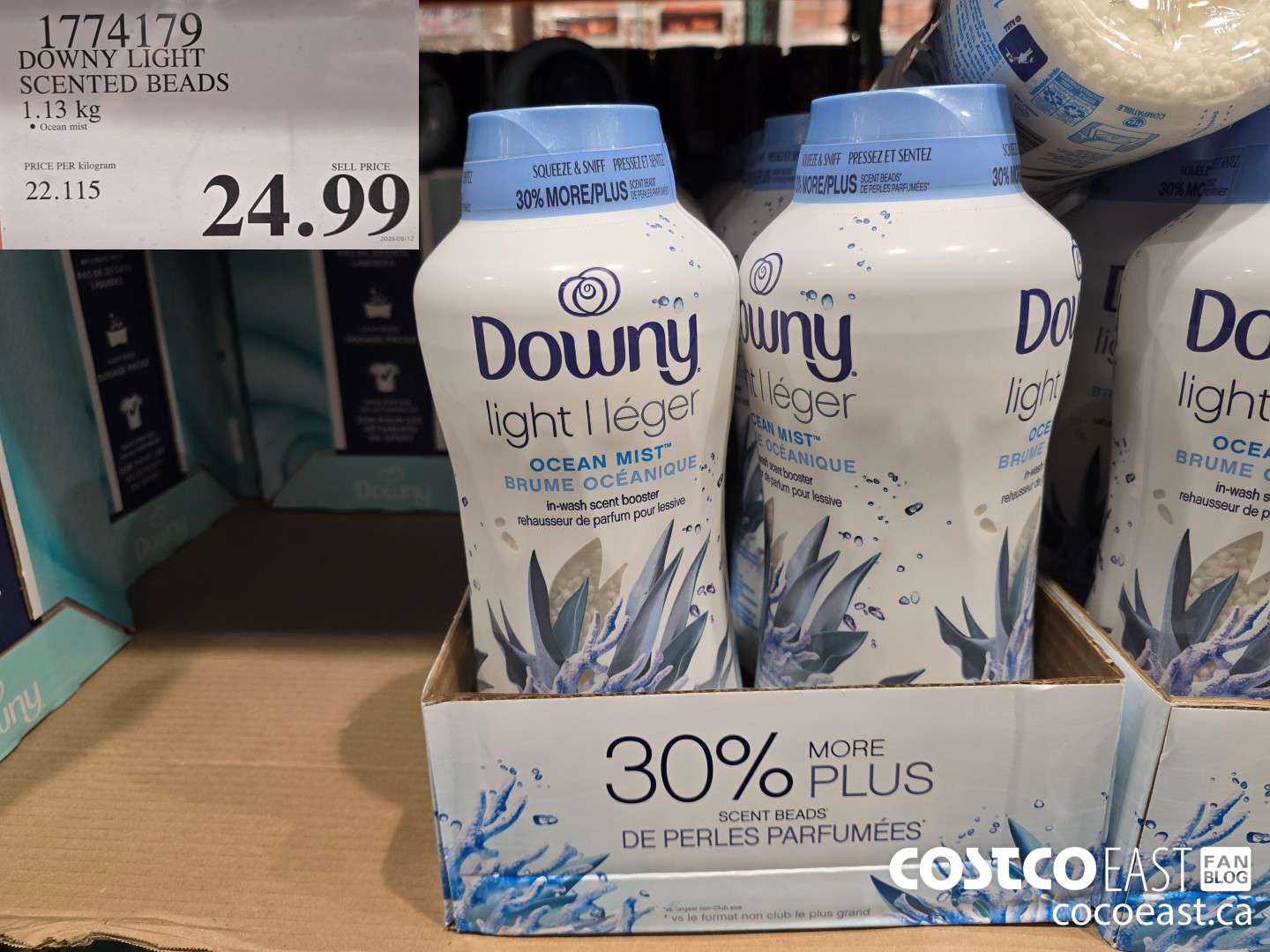 1774179 DOWNY LIGHT SCENTED BEADS 1.13 G $24.99