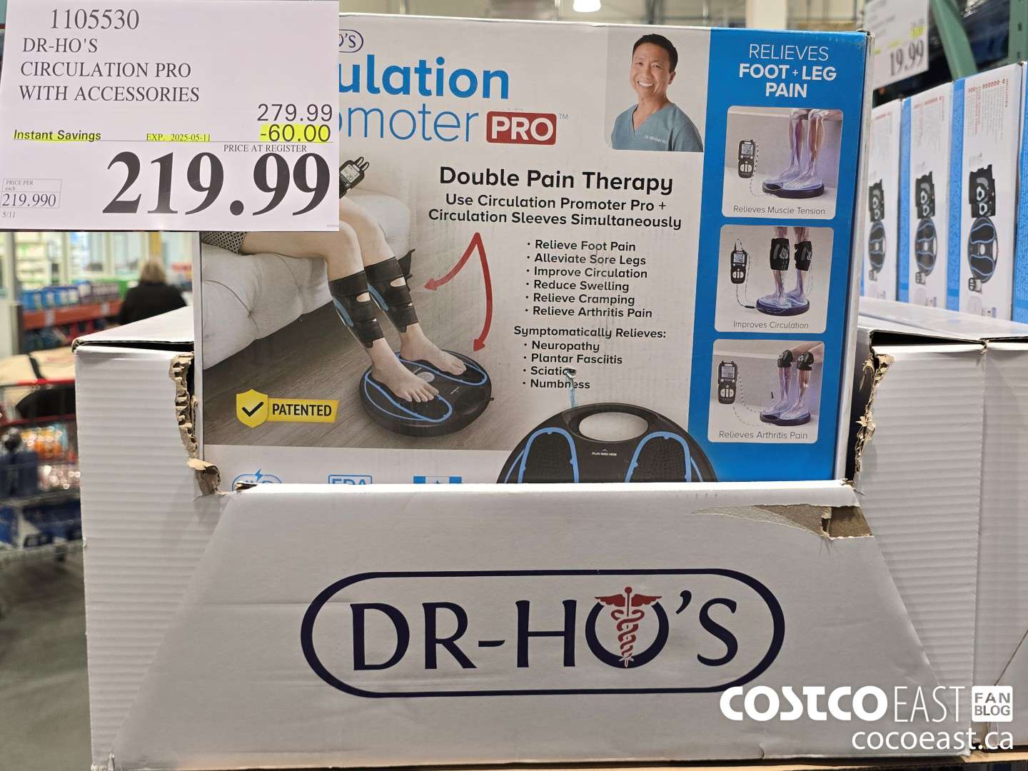 1105530 DR-HO'S CIRCULATION PROMOTER PRO w circulation sleeves ($60.00 INSTANT SAVINGS EXPIRES ON 2025-05-11) $219.99