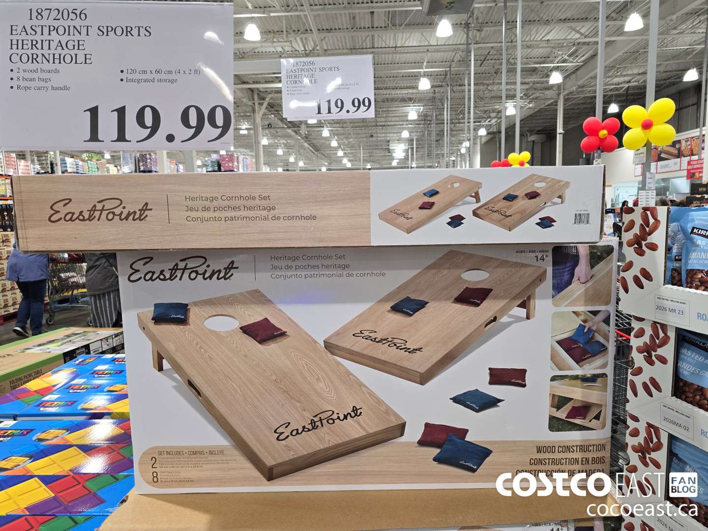 1872056 EASTPOINT SPORTS HERITAGE CORNHOLE $119.99