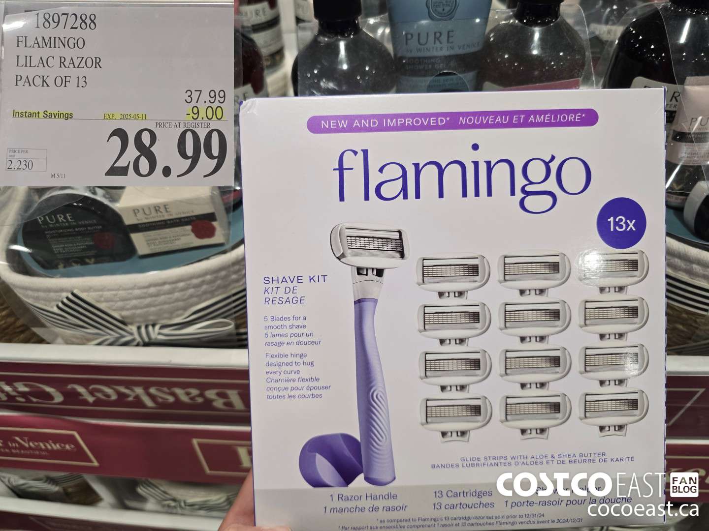1897288 FLAMINGO LILAC RAZOR PACK OF 13 ($9.00 INSTANT SAVINGS EXPIRES ON 2025-05-11) $28.99