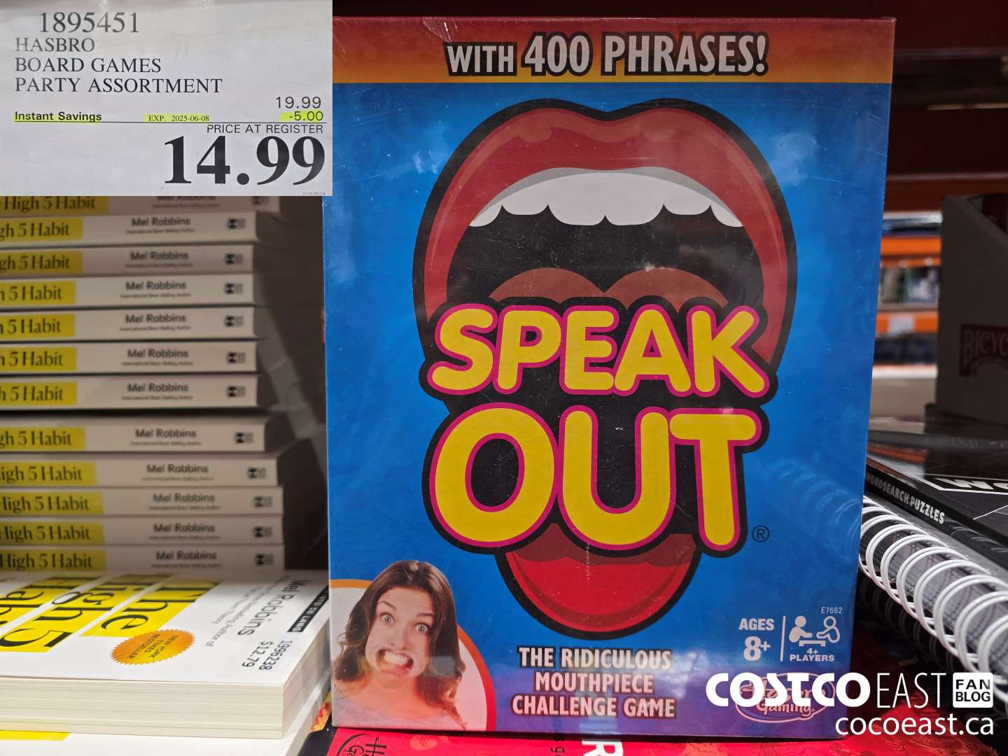 1895451 HASBRO BOARD GAMES PARTY ASSORTMENT ($5.00 INSTANT SAVINGS EXPIRES ON 2025-06-08) $14.99