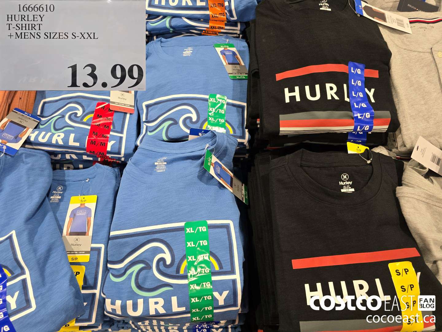 1666610 HURLEY T-SHIRT MENS SIZES S-XXL $13.99