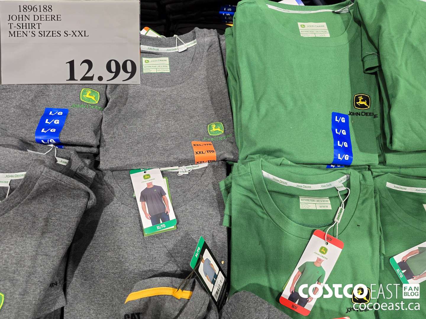 1896188 JOHN DEERE T-SHIRT MEN'S SIZES S-XXL $12.99