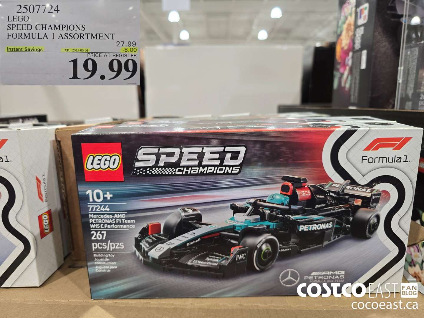 2507724 LEGO SPEED CHAMPIONS FORMULA 1 ASSORTMENT ($8.00 INSTANT SAVINGS EXPIRES ON 2025-06-01) $19.99