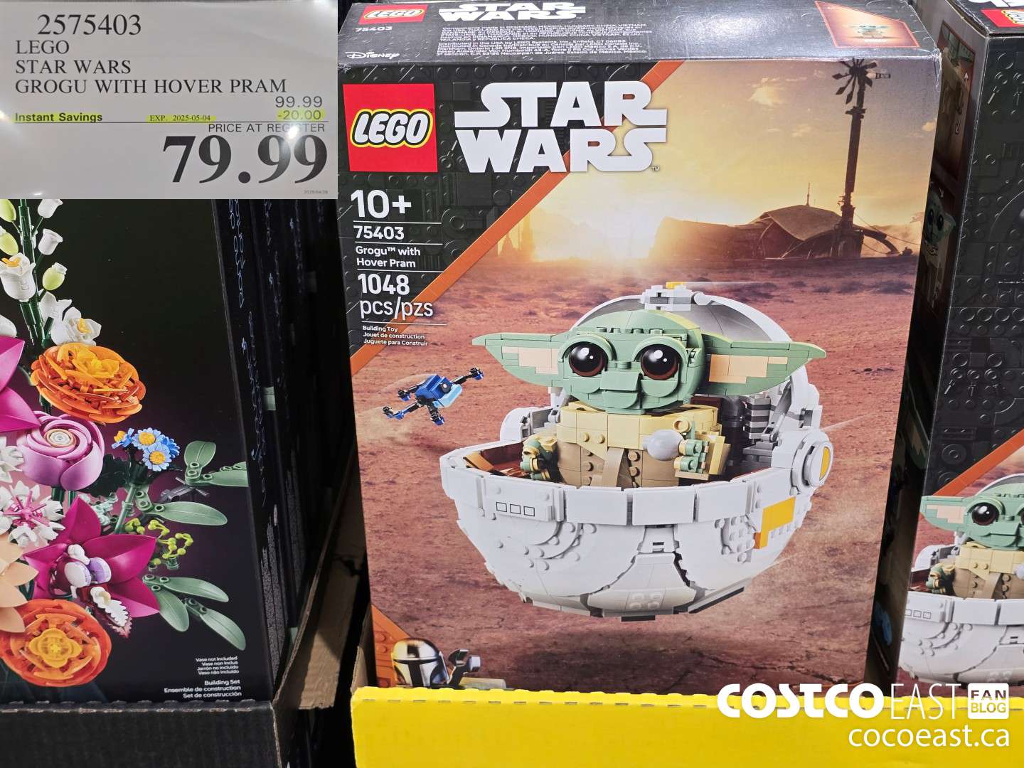 2575403 LEGO STAR WARS GROGU WITH HOVER PRAM ($20.00 INSTANT SAVINGS EXPIRES ON 2025-05-04) $79.99