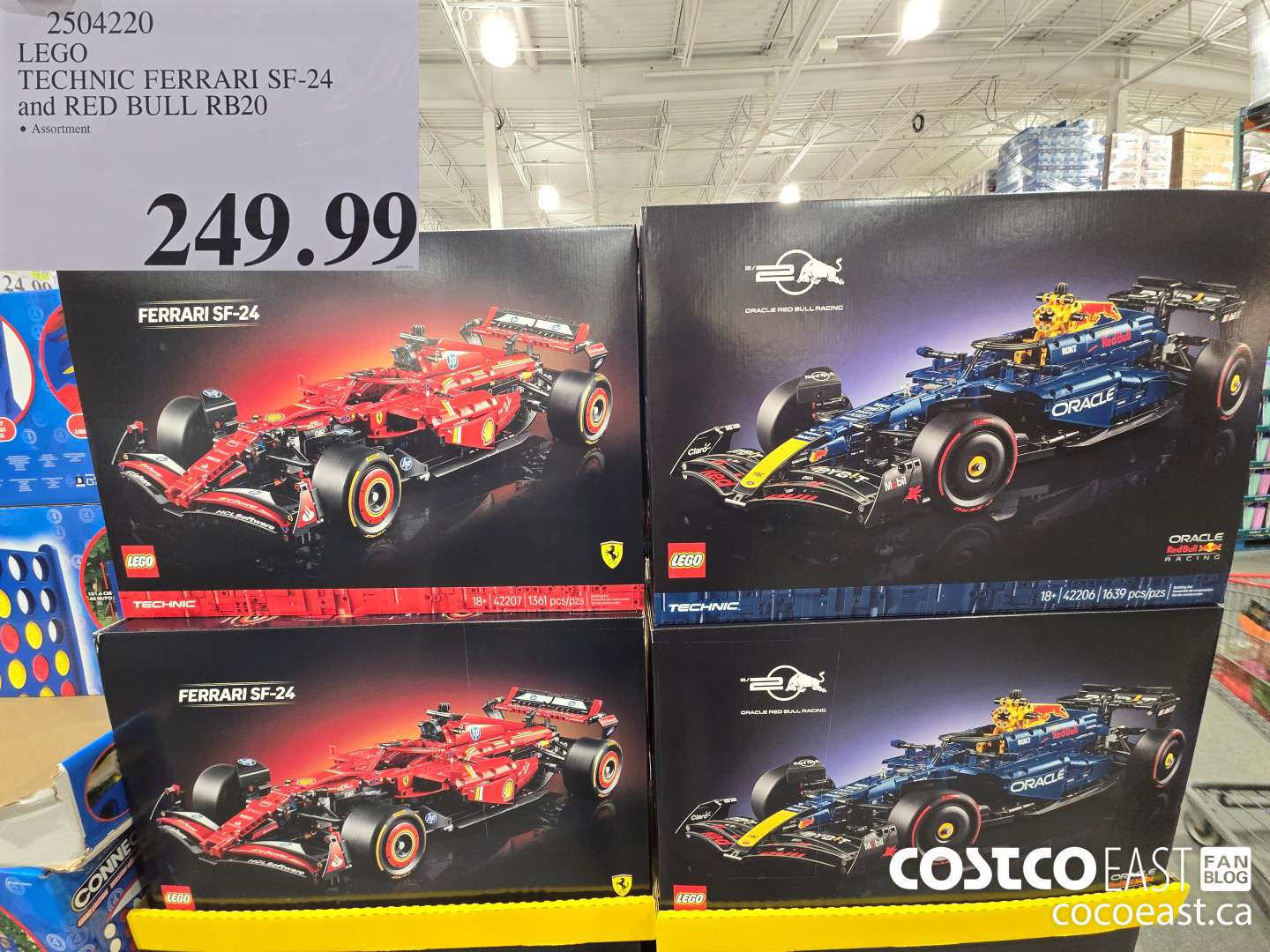 2504220 LEGO TECHNIC FERRARI SF-24 and RED BULL RB20 $249.99