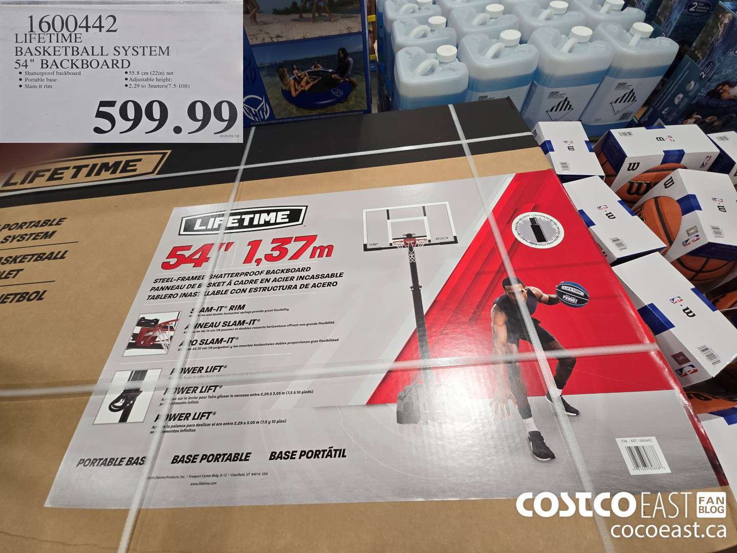 1600442 LIFETIME PRODUCTS BASKETBALL SYSTEM 54