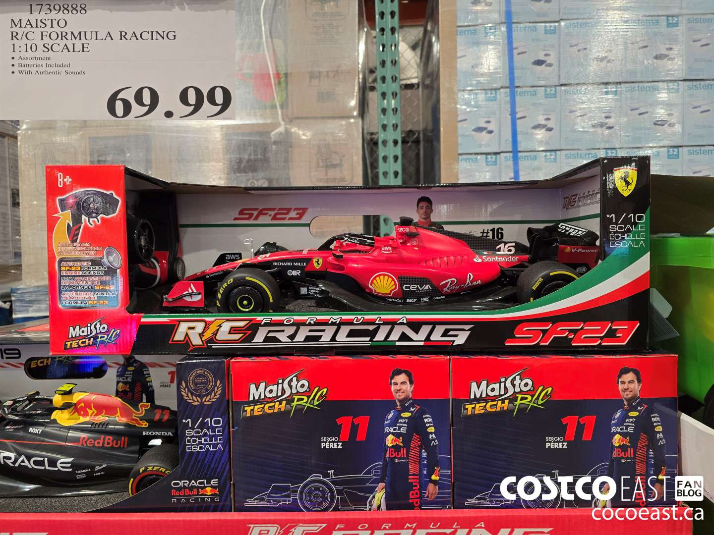 1739888 MAISTO R/C FORMULA RACING 1:10 SCALE $69.99
