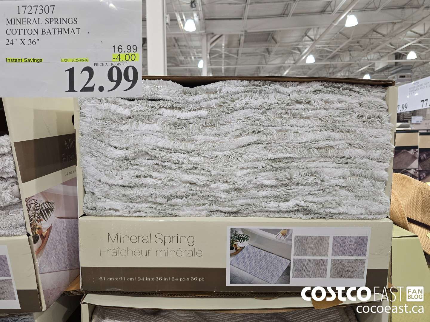 1727307 MINERAL SPRINGS COTTON BATHMAT . 24