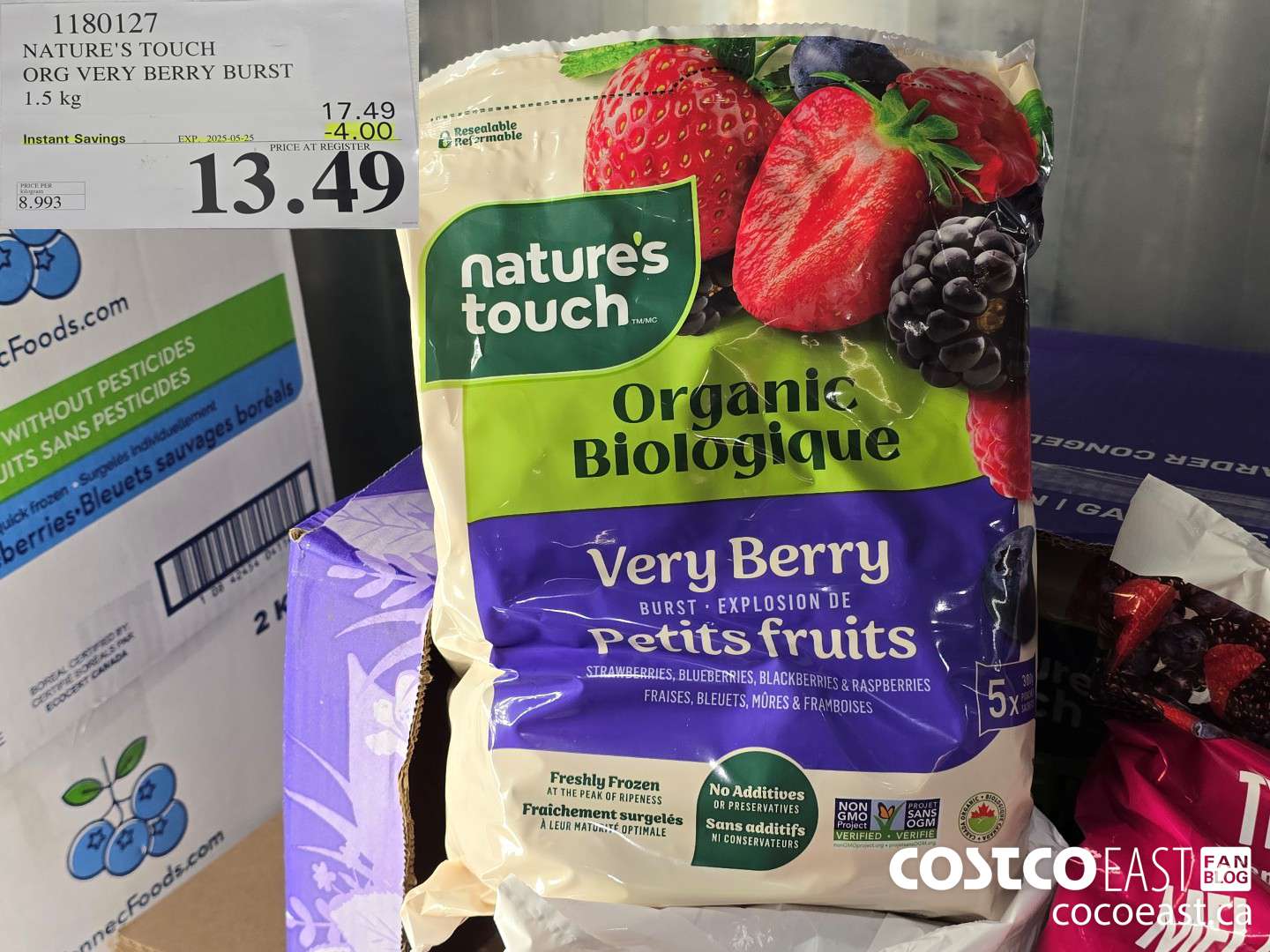 1180127 NATURE'S TOUCH VERY BERRY BURST 1.5 KG ($4.00 INSTANT SAVINGS EXPIRES ON 2025-05-25) $13.49