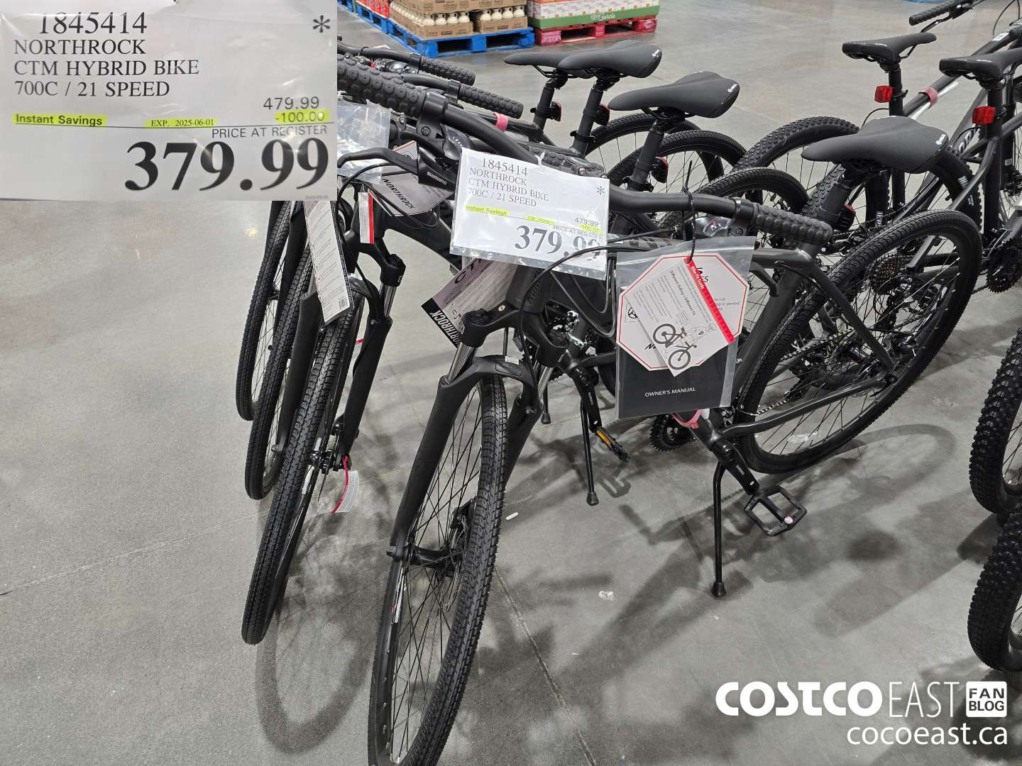 1845414 NORTHROCK CTM HYBRID BIKE 700C / 21 SPEED ($100.00 INSTANT SAVINGS EXPIRES ON 2025-06-01) $379.99