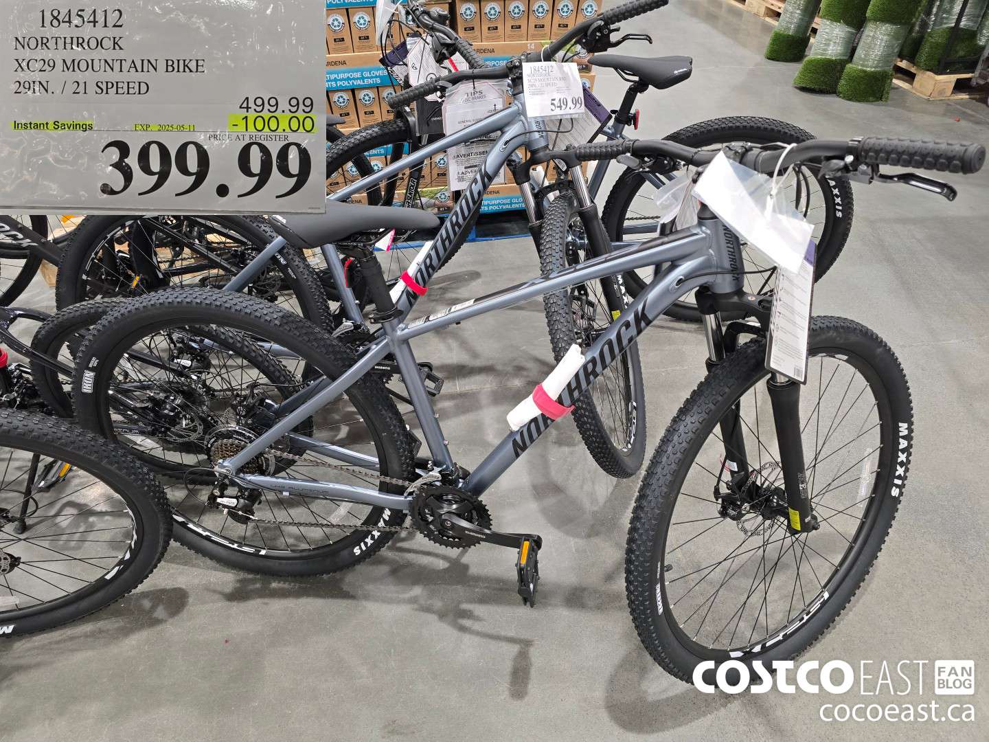 1845412 NORTHROCK XC29 MOUNTAIN BIKE 29 IN. / 21 SPEED ($100.00 INSTANT SAVINGS EXPIRES ON 2025-05-11) $399.99