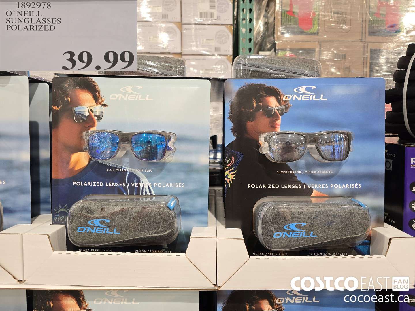 1892978 O'NEILL SUNGLASSES POLARIZED $39.99