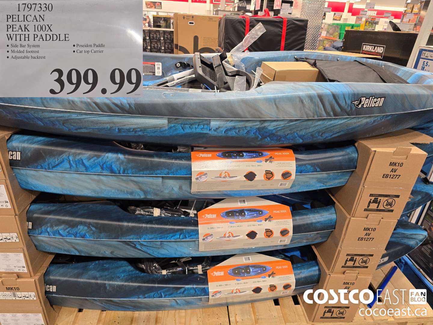 1797330 PELICAN PEAK 100X WITH PADDLE $399.99