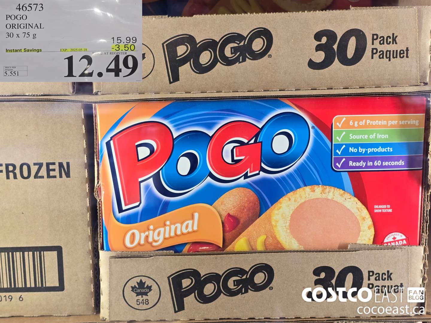 46573 POGO ORIGINAL 30 x 75g ($4.00 INSTANT SAVINGS EXPIRES ON 2025-05-18) $12.49