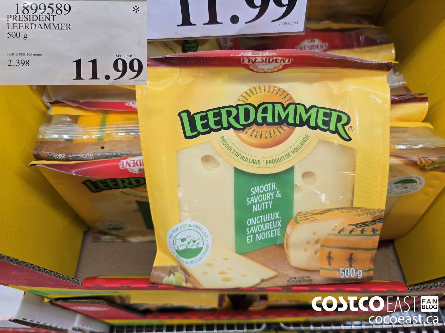 1899589 PRESIDENT LEERDAMMER 500 G $11.99