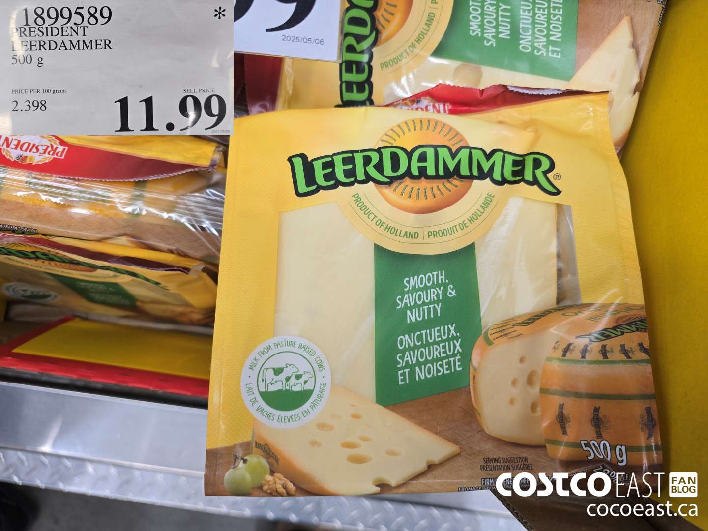 1899589 PRESIDENT LEERDAMMER 500 G $11.99