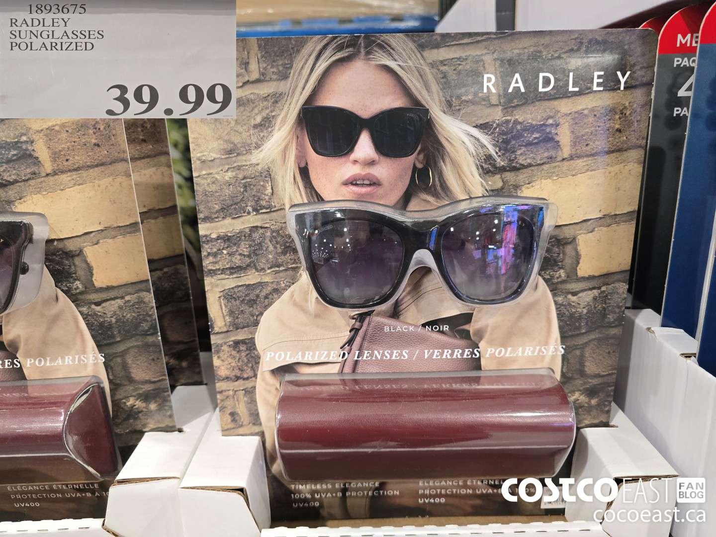 1893675 RADLEY SUNGLASSES POLARIZED $39.99