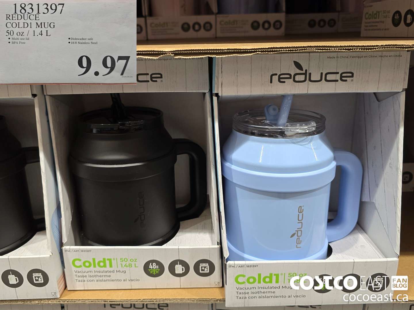 1831397 REDUCE COLD1 MUG 50 OZ / 14 L $9.97