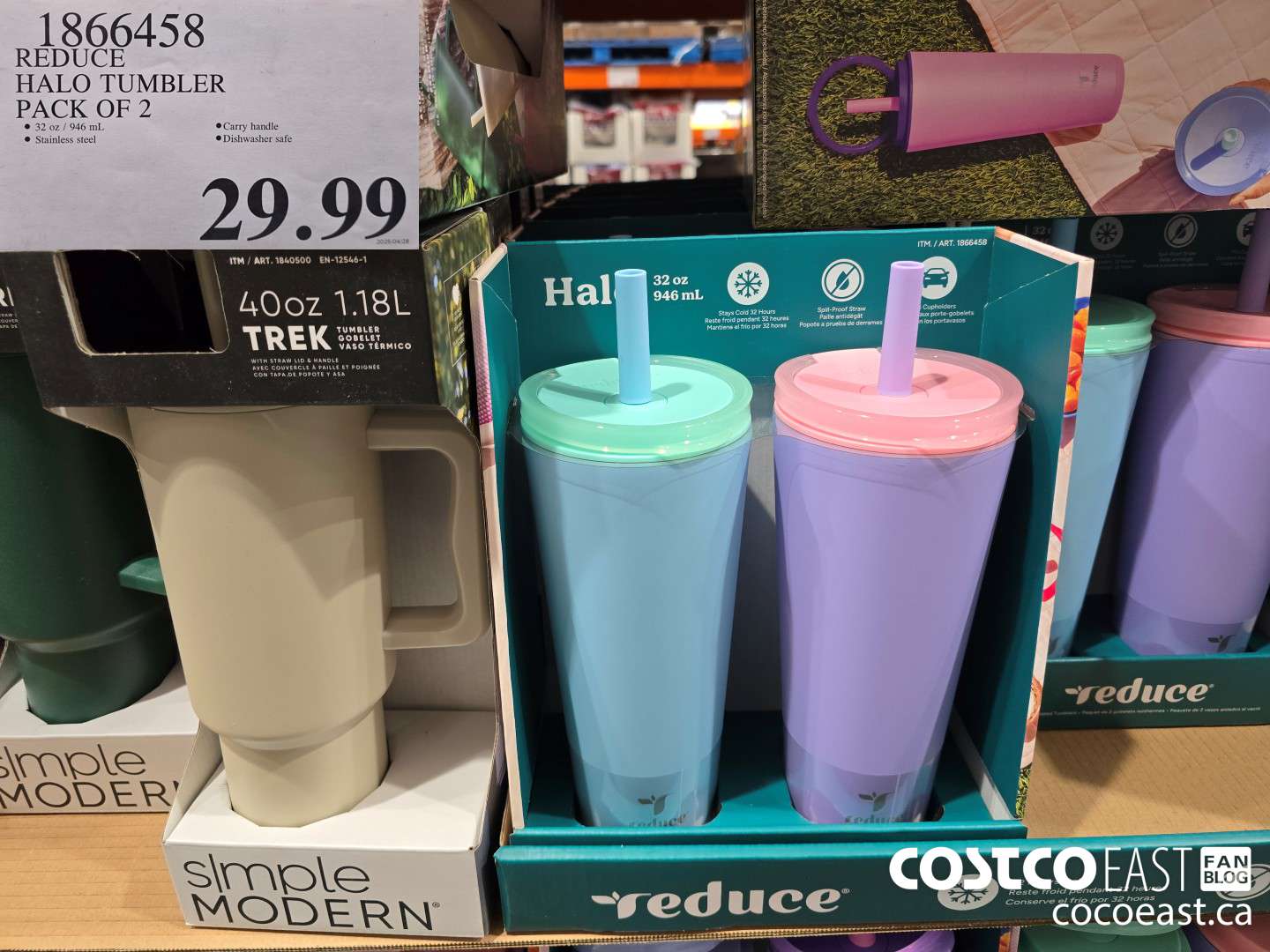 1866458 REDUCE HALO TUMBLER PACK OF 2 $29.99