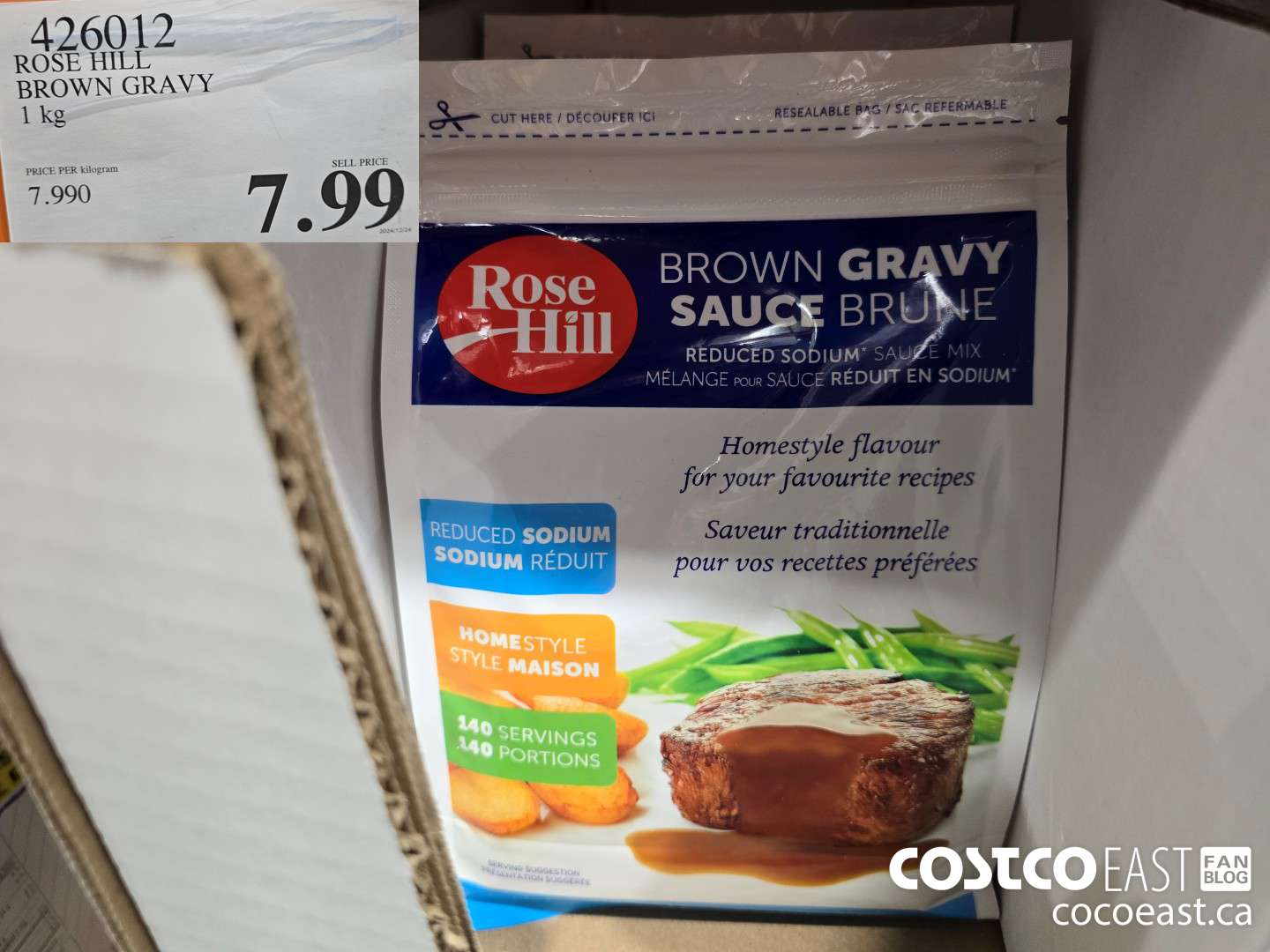 426012 ROSE HILL BROWN GRAVY 1 kg $7.99