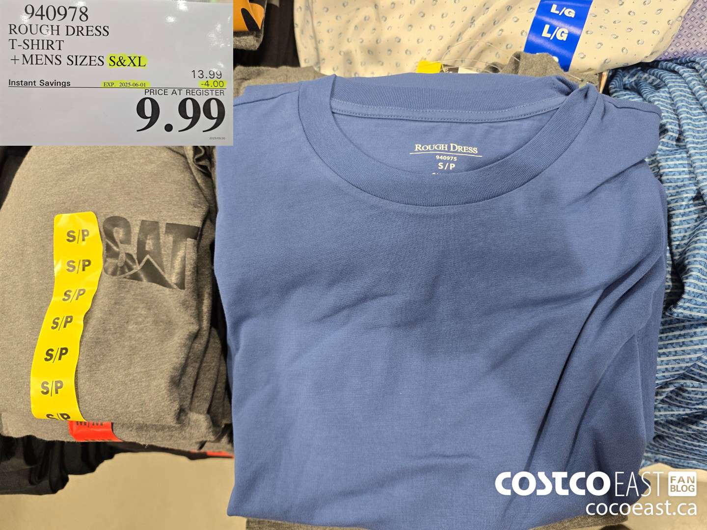 940978 ROUGH DRESS T-SHIRT +MENS SIZES S&XL ($4.00 INSTANT SAVINGS EXPIRES ON 2025-06-01) $9.99