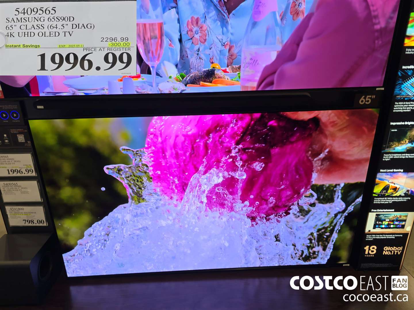 5409565 SAMSUNG 65S90D 65