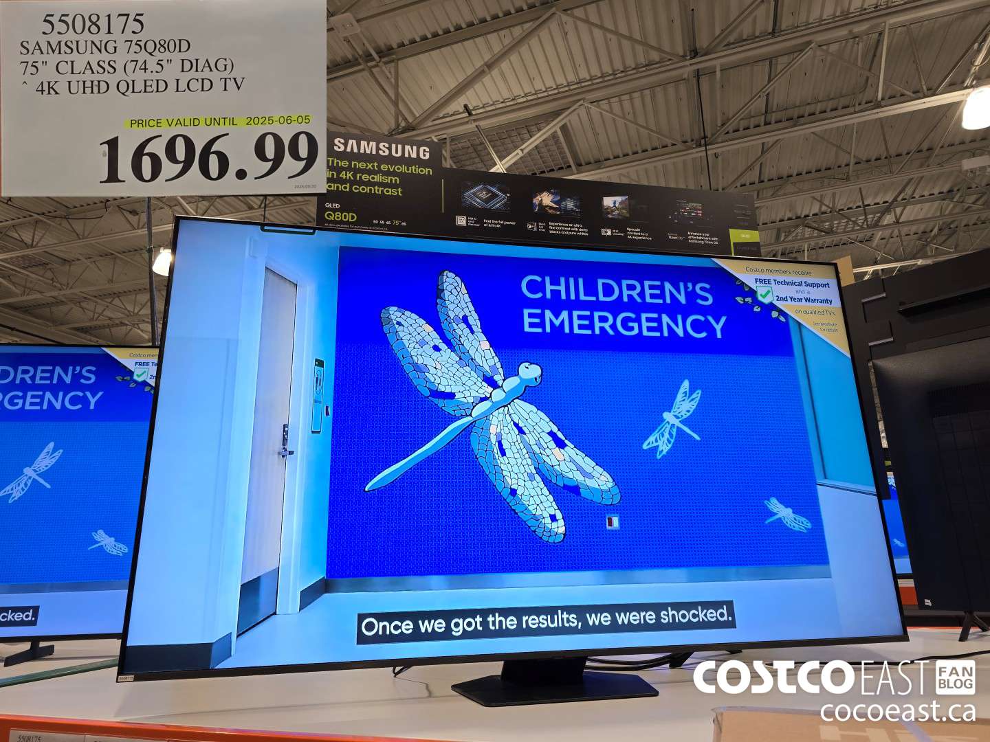 5508175 SAMSUNG 75Q80D 75