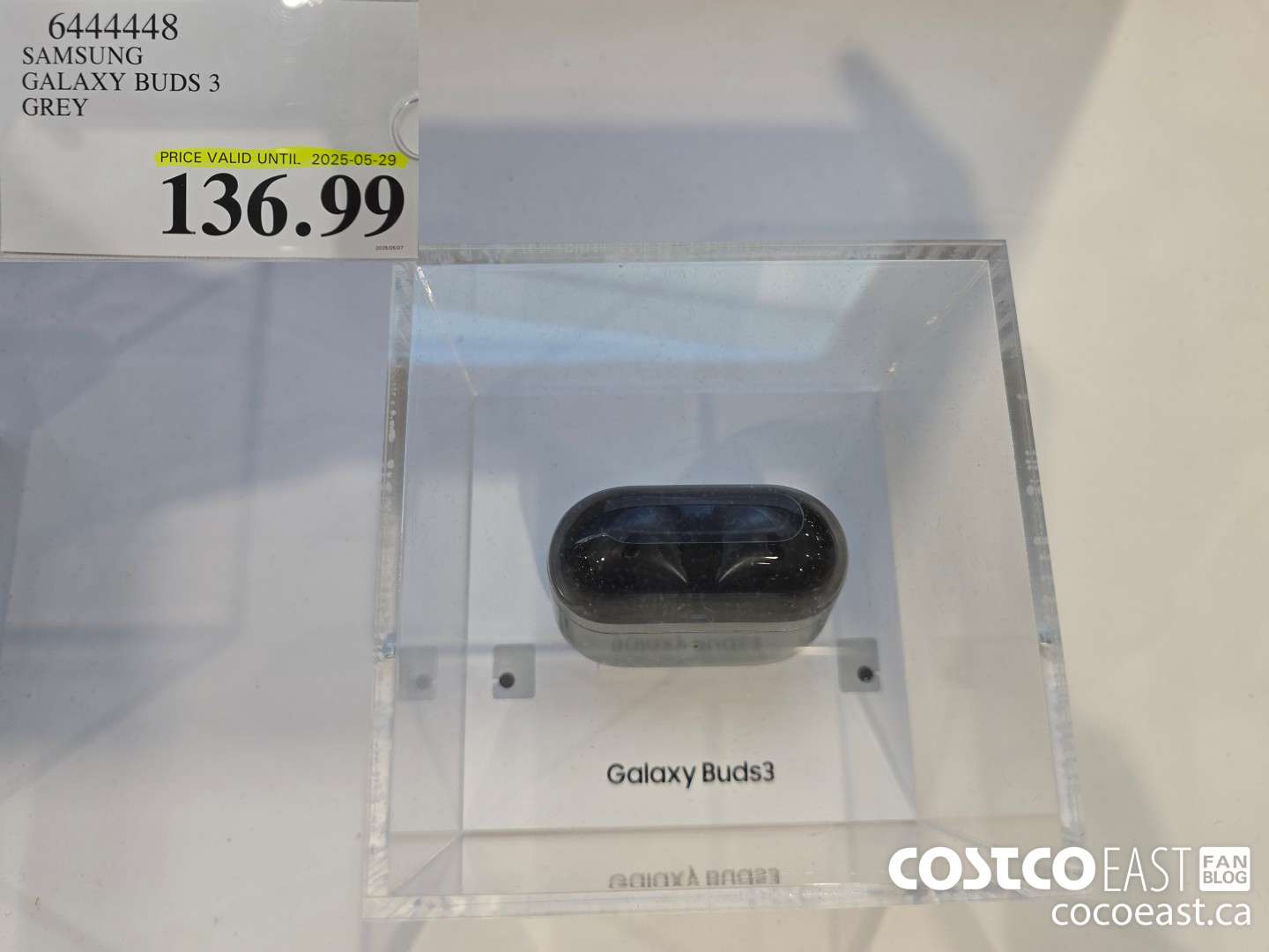 6444448 SAMSUNG GALAXY BUDS 3 GREY $136.99