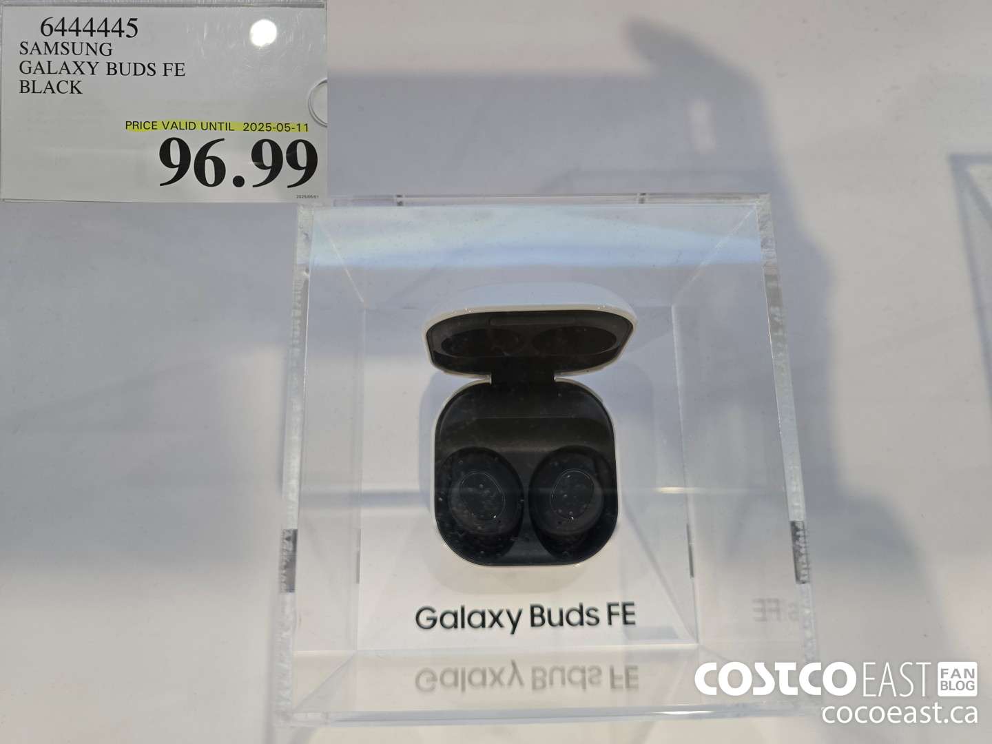 6444445 SAMSUNG GALAXY BUDS FE BLACK $96.99