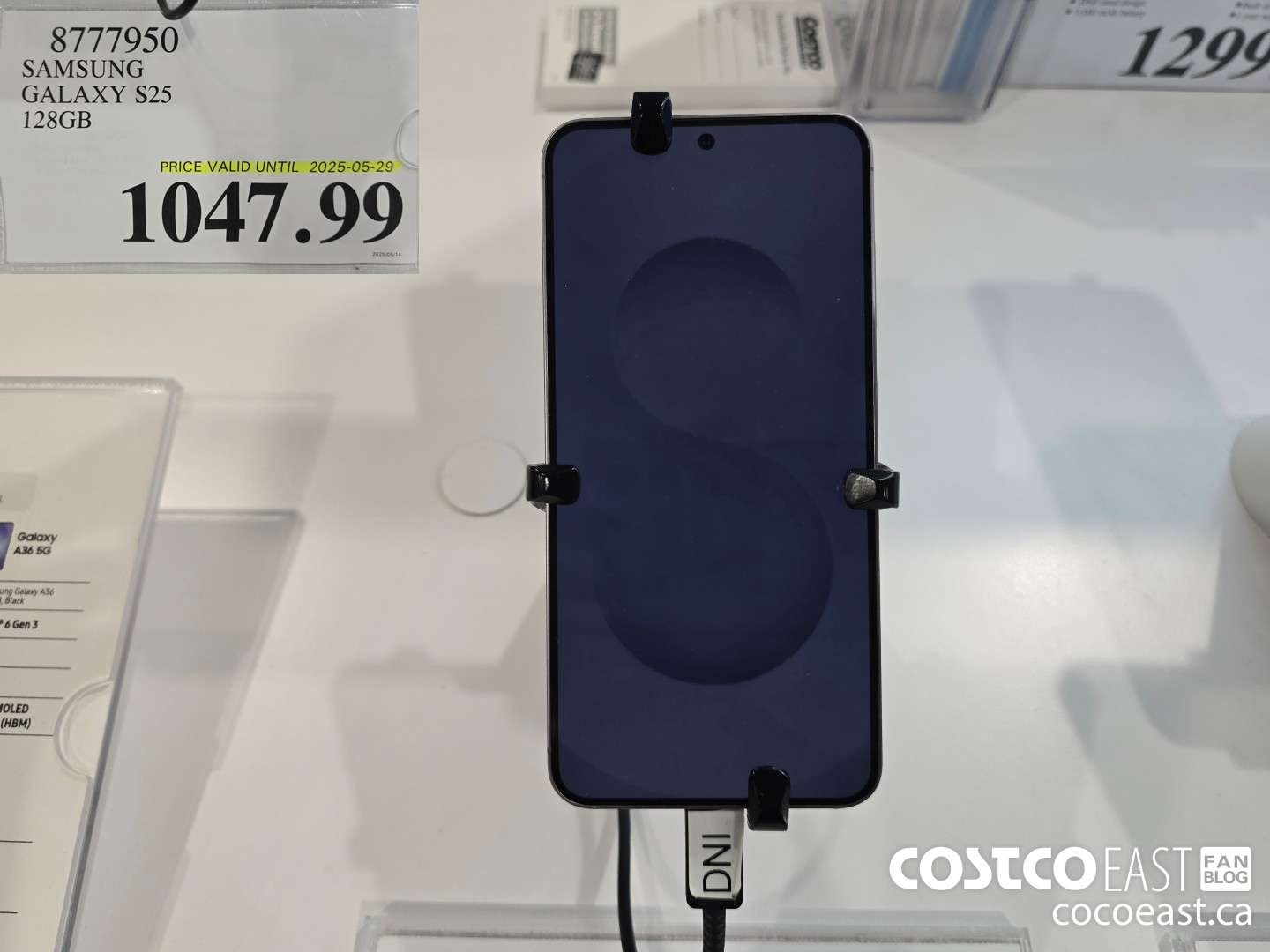 8777950 SAMSUNG GALAXY S25 128GB $1047.99