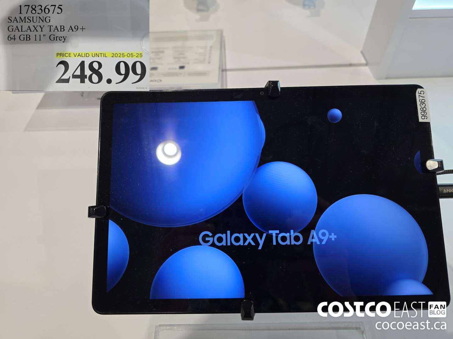 1783675 SAMSUNG GALAXY TAB A9+ 64GB 11